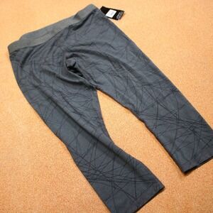 Champion Vapor Workout Pants Womens Sz XL Comfort Band Gray Crop Yoga Capri